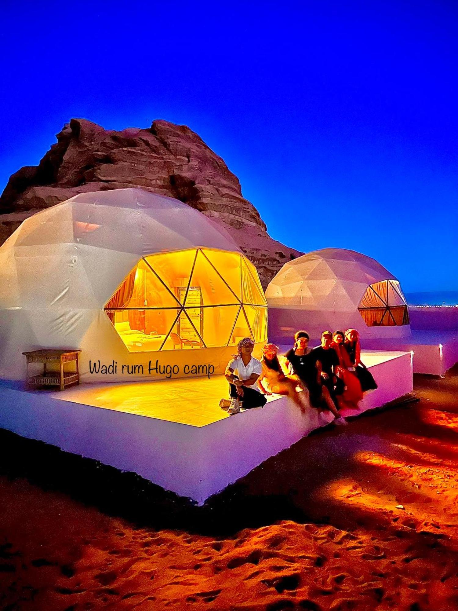 Wadi Rum Hugo Camp Ngoại thất bức ảnh