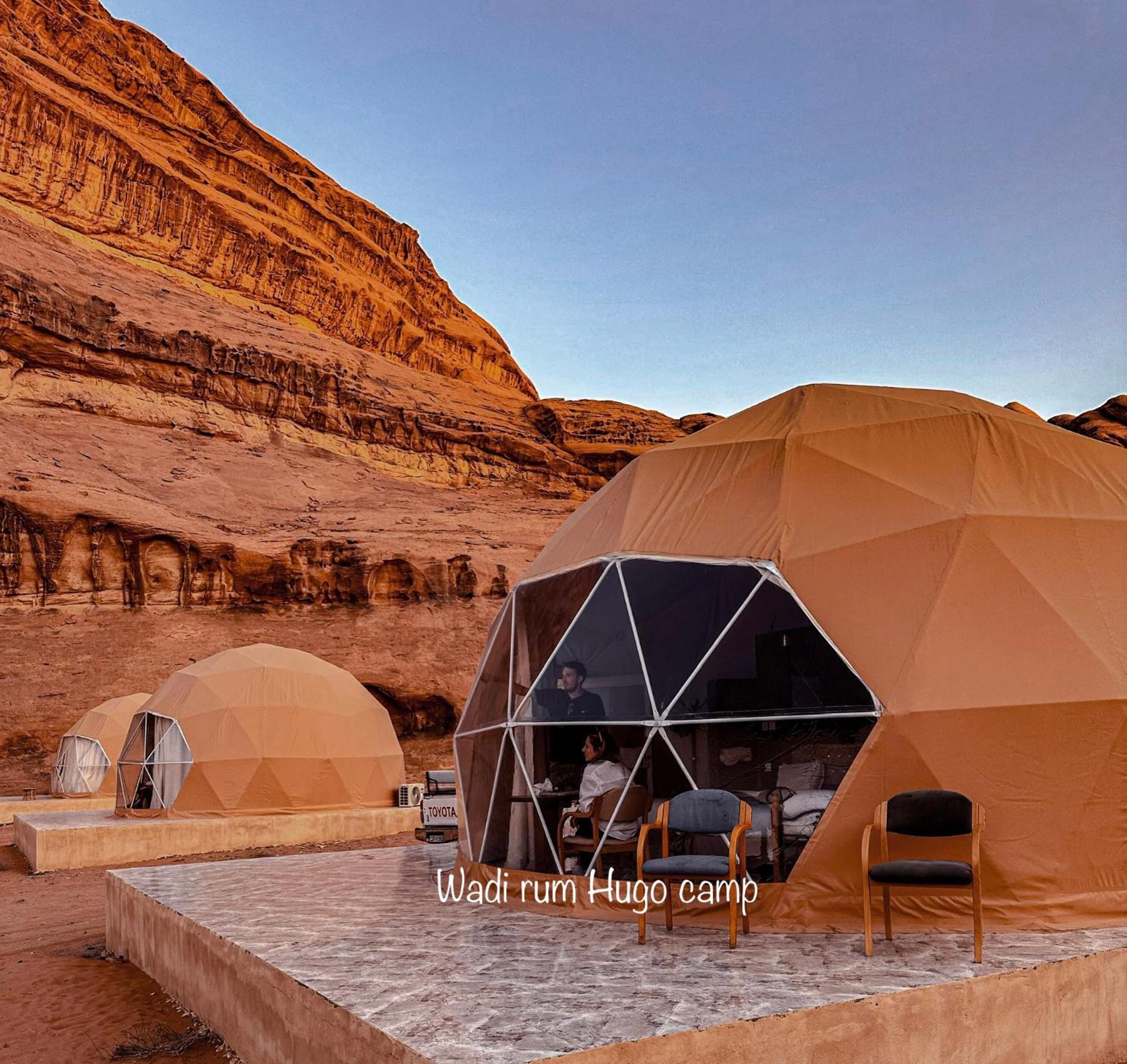 Wadi Rum Hugo Camp Ngoại thất bức ảnh