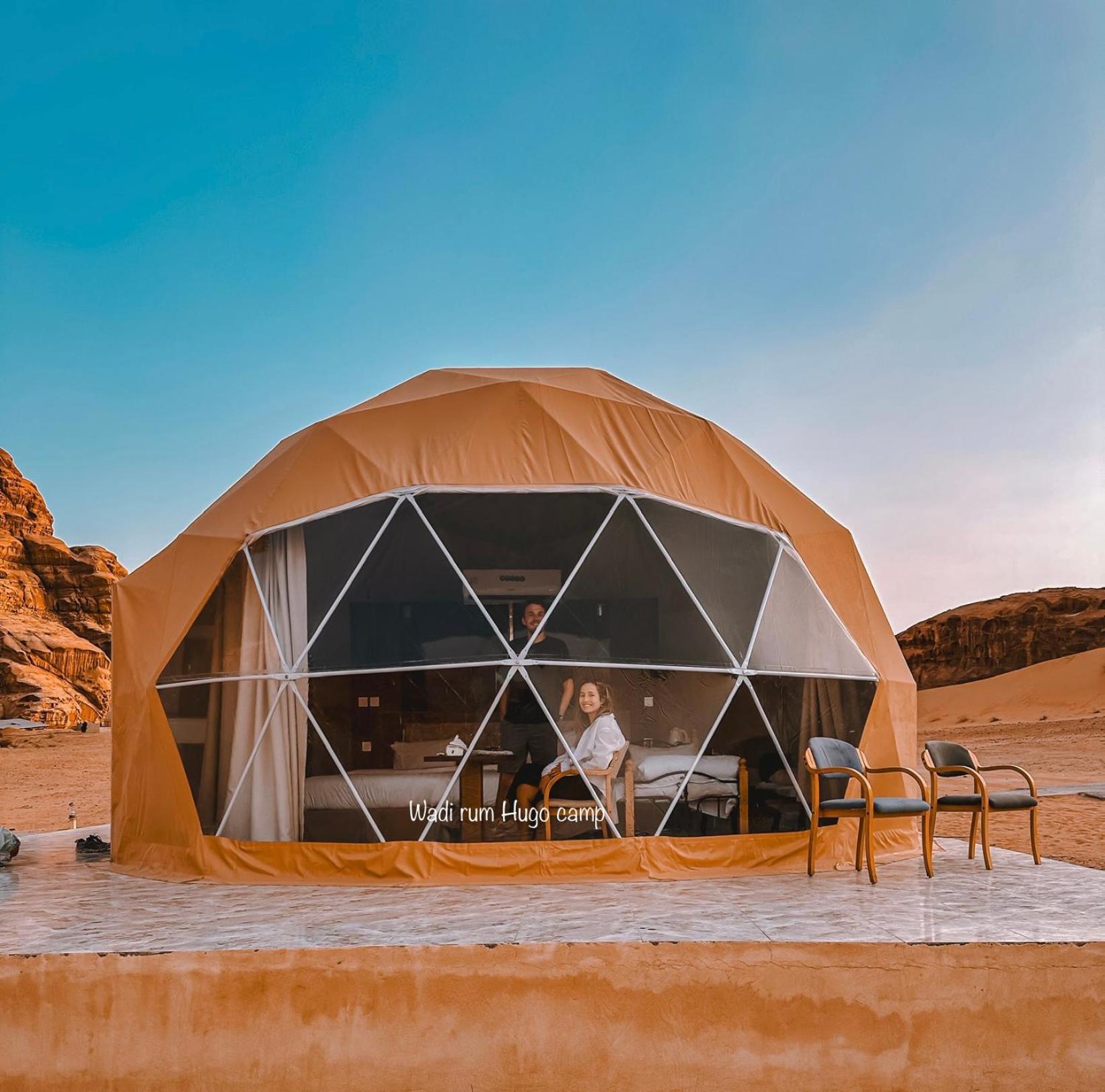 Wadi Rum Hugo Camp Ngoại thất bức ảnh